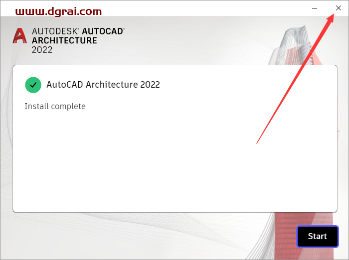 AutoCAD Architecture 2022【CAD建筑版】汉化版下载与安装教程