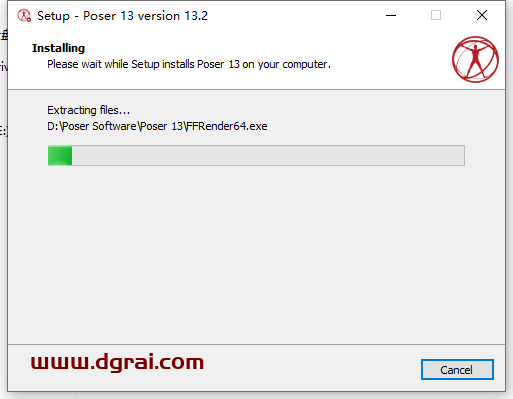 Poser 13.2【三维人体动画渲染软件】安装包下载与安装教程