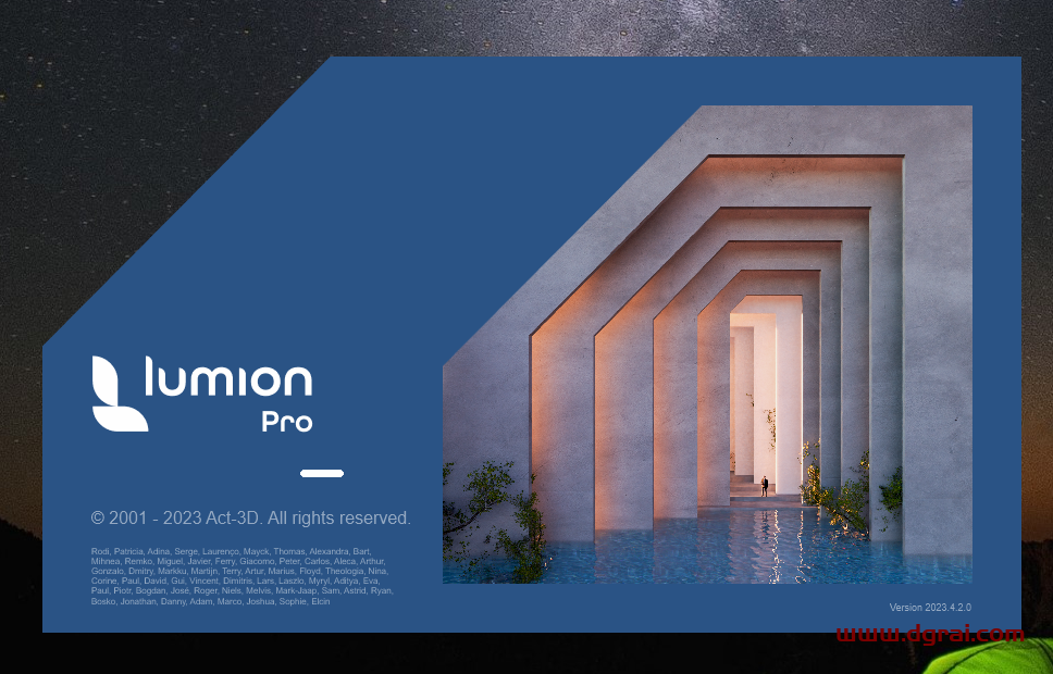 Lumion 2023.4.2.0中文版安装包下载与安装教程