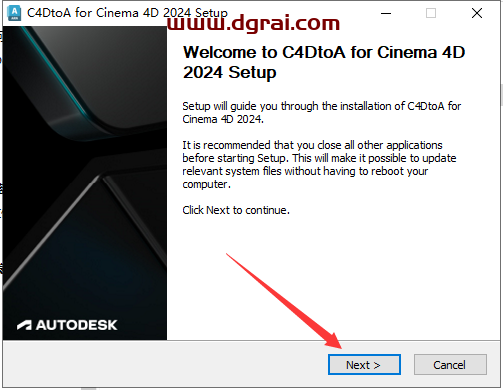C4DtoA 4.6.8免费学习版下载与C4D阿诺德渲染器安装教程