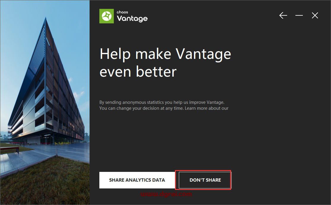 Chaos Vantage 2.2.3免费学习版下载与安装教程