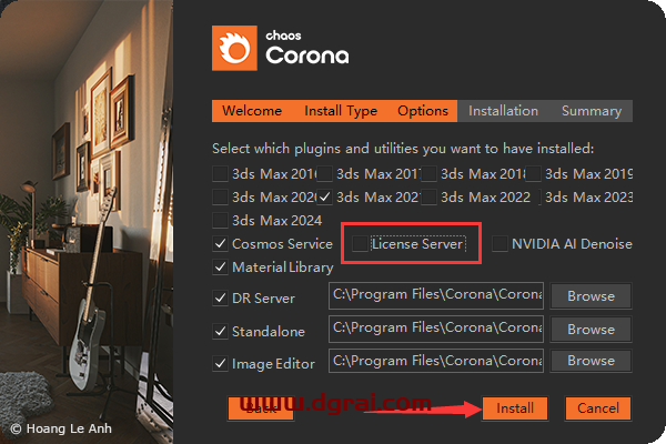 Corona 10.1 for 3ds Max 2016-2024汉化学习版下载与安装教程