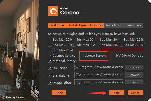 Corona 10.2 for 3ds Max 2016-2024汉化学习版下载与安装教程