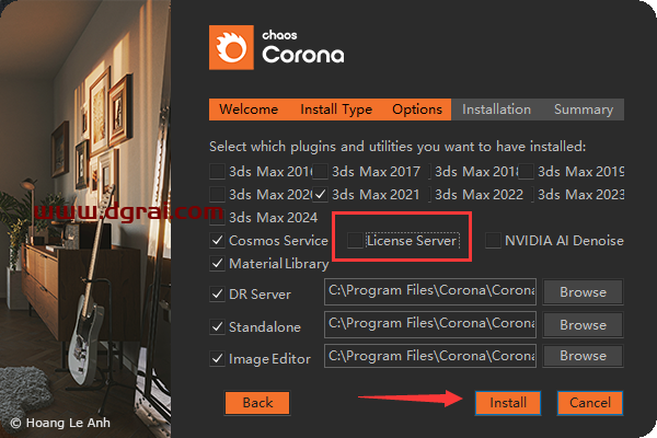 Corona 11.1 for 3ds Max 2016-2024中文学习版下载与安装教程