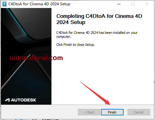 C4DtoA 4.6.8免费学习版下载与C4D阿诺德渲染器安装教程