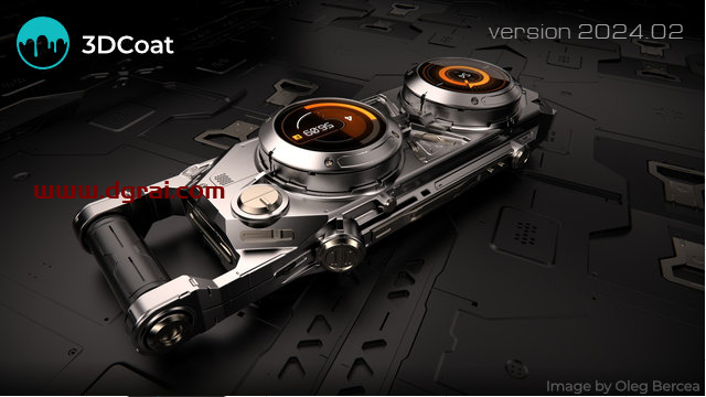 3D Coat v2024.02安装包下载与3DCoat2024安装教程