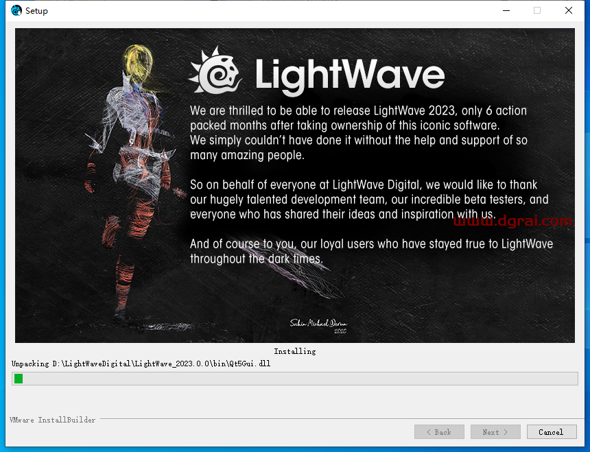 LightWave 3D 2023免费学习版下载与安装教程