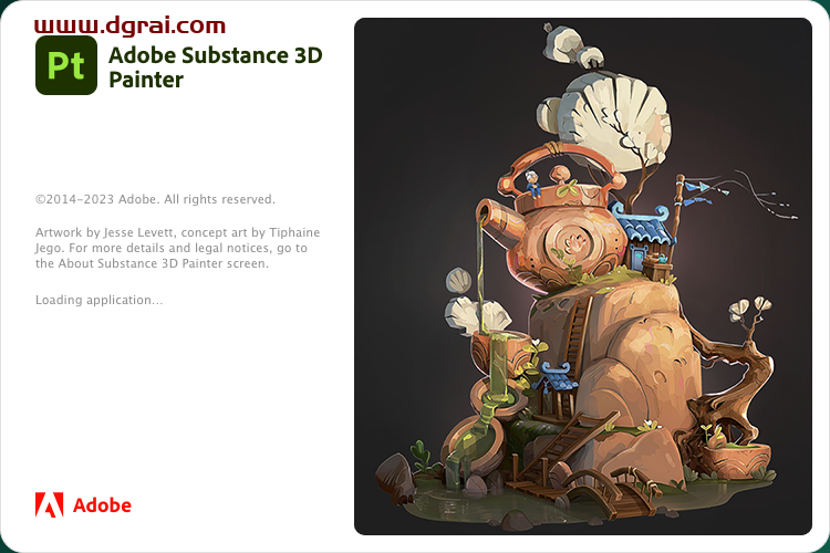Substance 3D Painter v9.1.2下载与安装教程