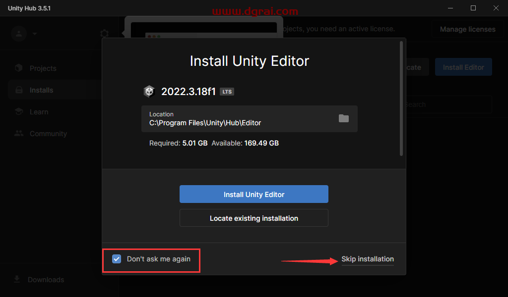 Unity 3D 2023中文学习版下载与Unity 3D 2023安装教程