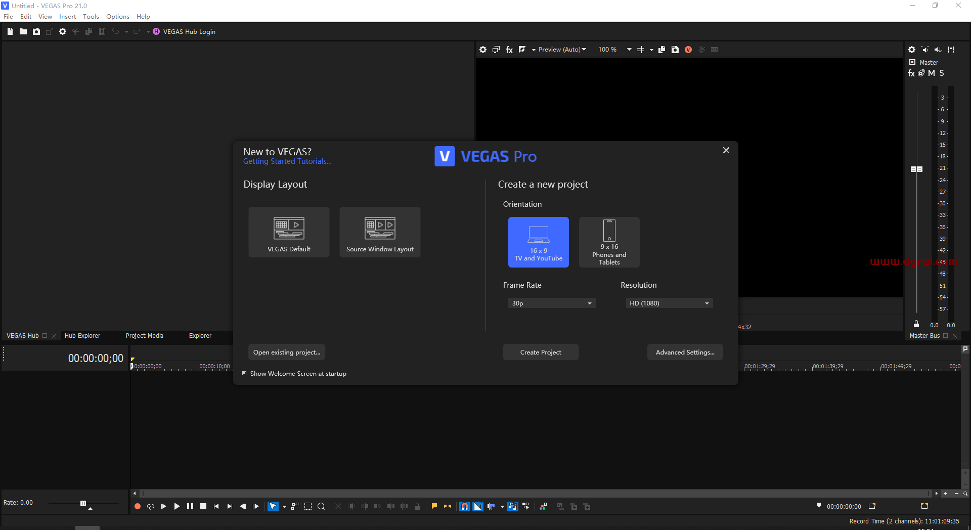 Vegas-pro21官方英文版免费下载与安装教程