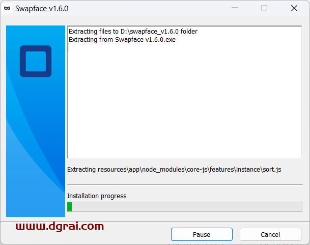 Swapface 1.6.0(ai换脸软件)安装包下载与安装教程-一款实时换脸AI工具