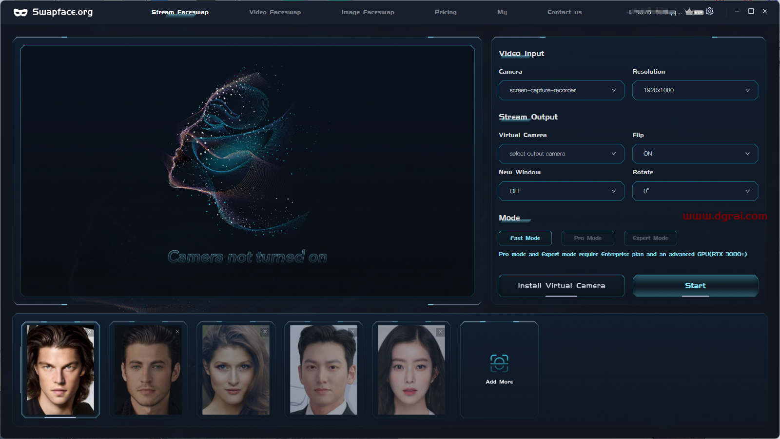 Swapface 1.6.0(ai换脸软件)安装包下载与安装教程-一款实时换脸AI工具