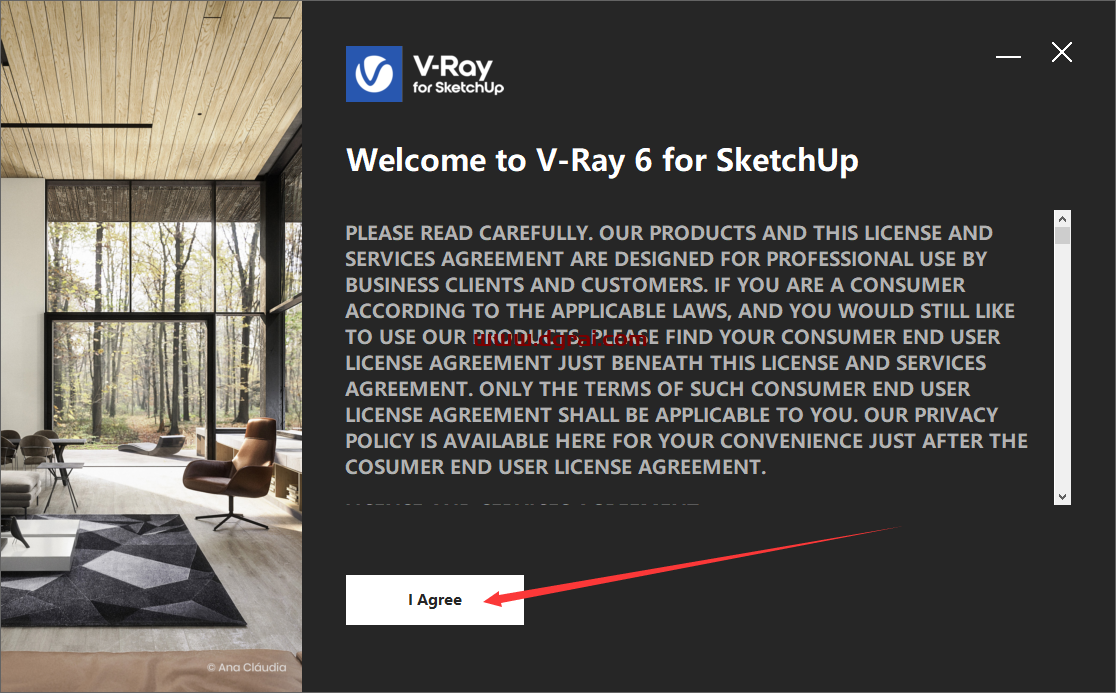 V-Ray 6.2003 for SketchUp 2019-2024中文版下载与安装教程