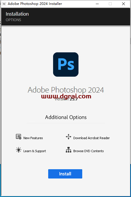 Adobe Photoshop 2024 v25.7.0 正式版下载与PS2024安装教程