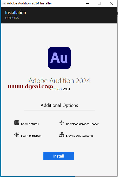 Adobe Audition 2024 v24.4安装包下载与AU2024安装教程