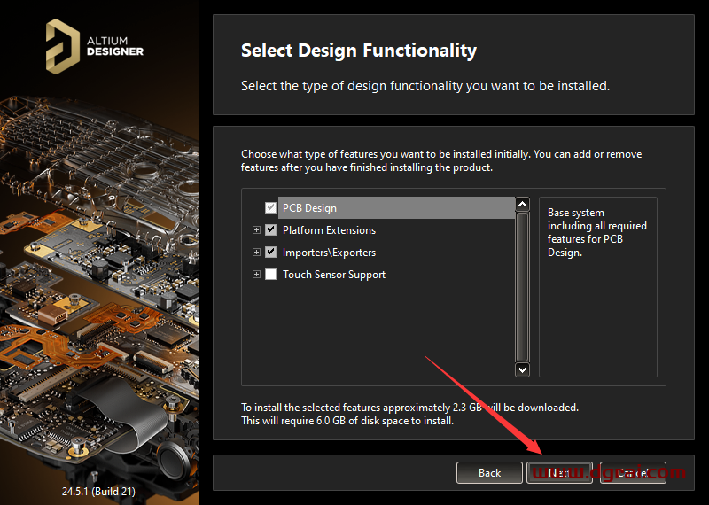 Altium Designer 24.5.1学习版下载与安装教程