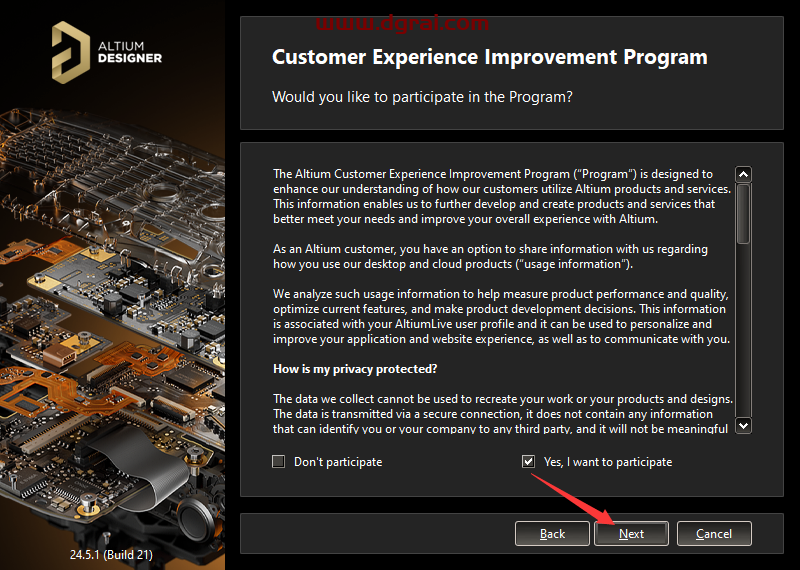 Altium Designer 24.5.1学习版下载与安装教程