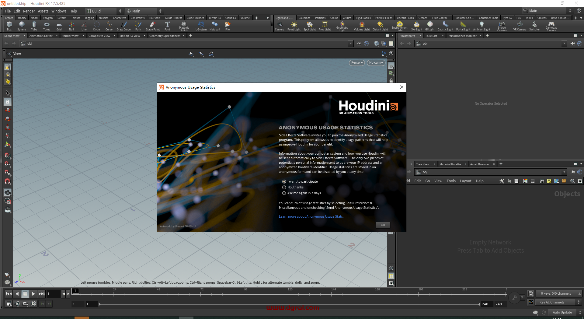 SideFX Houdini FX17.5安装包下载与安装教程