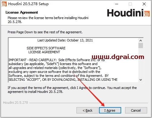 Houdini 20.5英文版安装包下载与安装教程