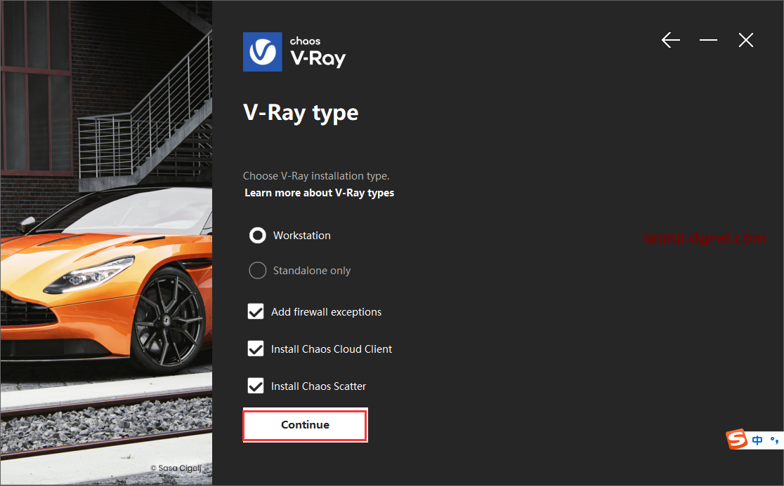 VRay v6.20.02 for Cinema 4D R21-2024下载与安装教程