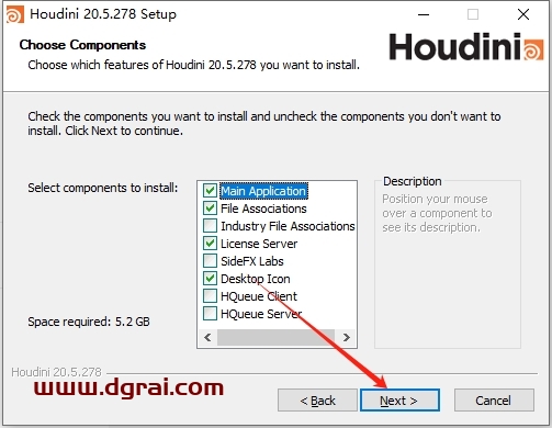 Houdini 20.5英文版安装包下载与安装教程