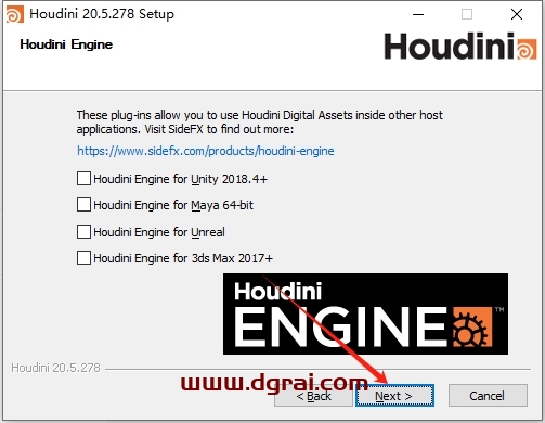 Houdini 20.5英文版安装包下载与安装教程