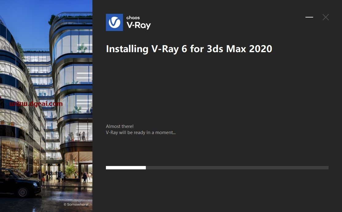 VRay 6.10.08 for 3dmax2019-2024 汉化版下载与安装教程