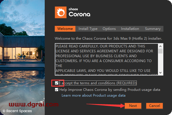 Corona for 3dmax安装教程步骤