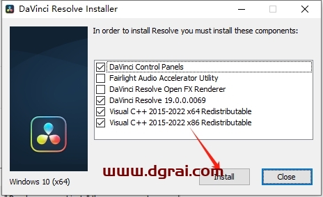 DaVinci Resolve安装教程步骤