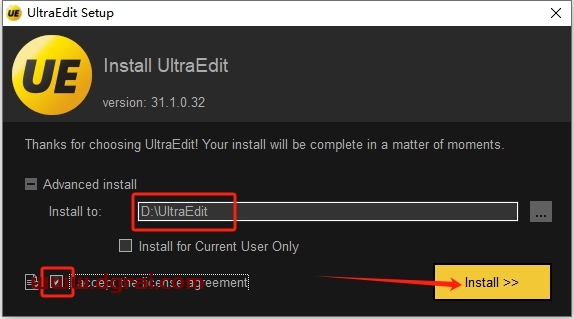 UltraEdit安装教程步骤
