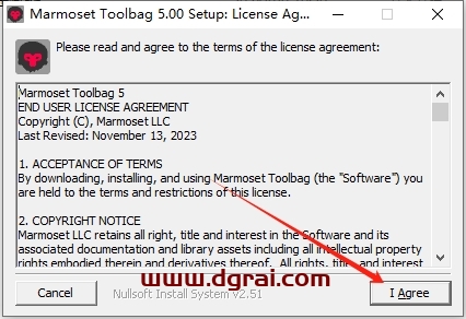 Marmoset Toolbag安装教程步骤