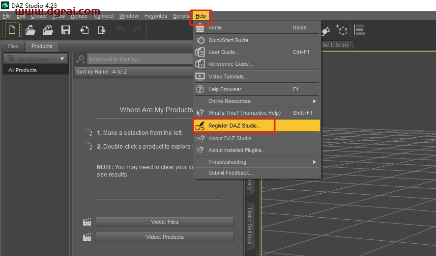 DAZ Studio安装教程步骤