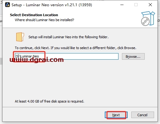 Luminar Neo安装教程步骤