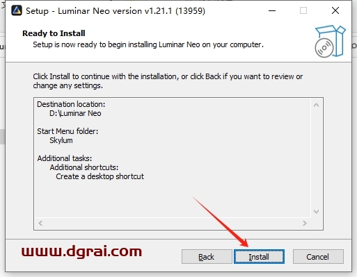 Luminar Neo安装教程步骤
