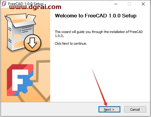 FreeCAD 1.0.0开源软件下载与安装教程