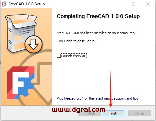 FreeCAD 1.0.0开源软件下载与安装教程