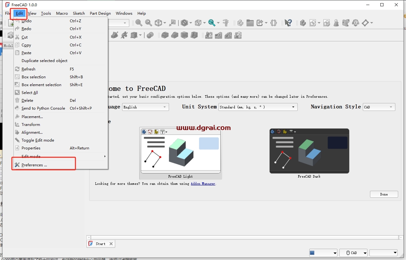 FreeCAD 1.0.0开源软件下载与安装教程