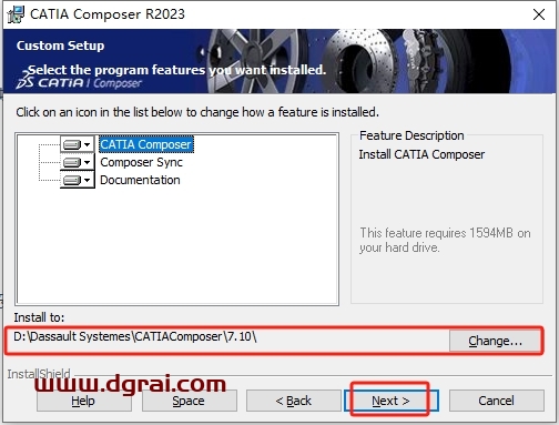 CATIA Composer R2023中文版下载与安装教程