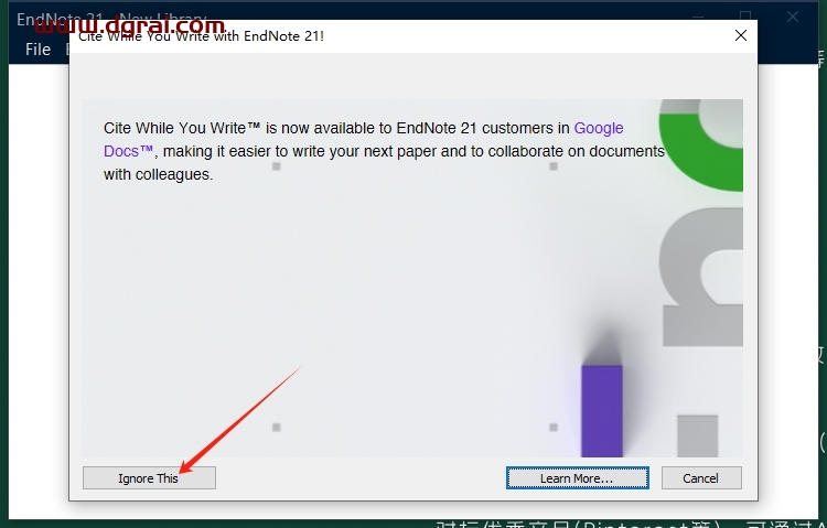 EndNote 21.5英文版下载与安装教程
