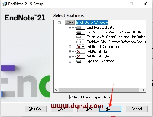 EndNote 21.5英文版下载与安装教程