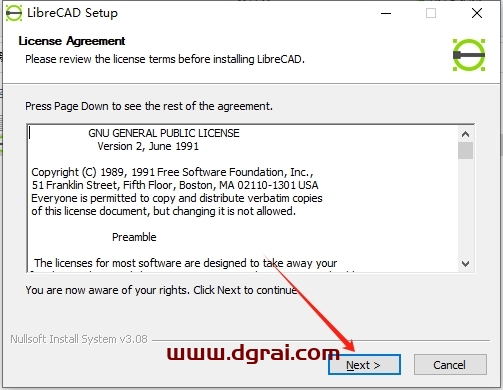 LibreCAD v2.2.0.2简体中文版下载与安装教程