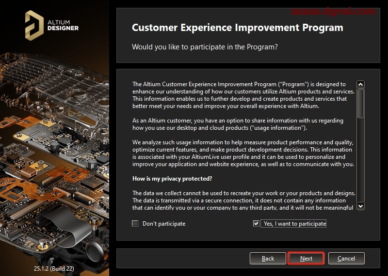 Altium Designer 25.1.2简体中文版下载与(AD25)安装教程