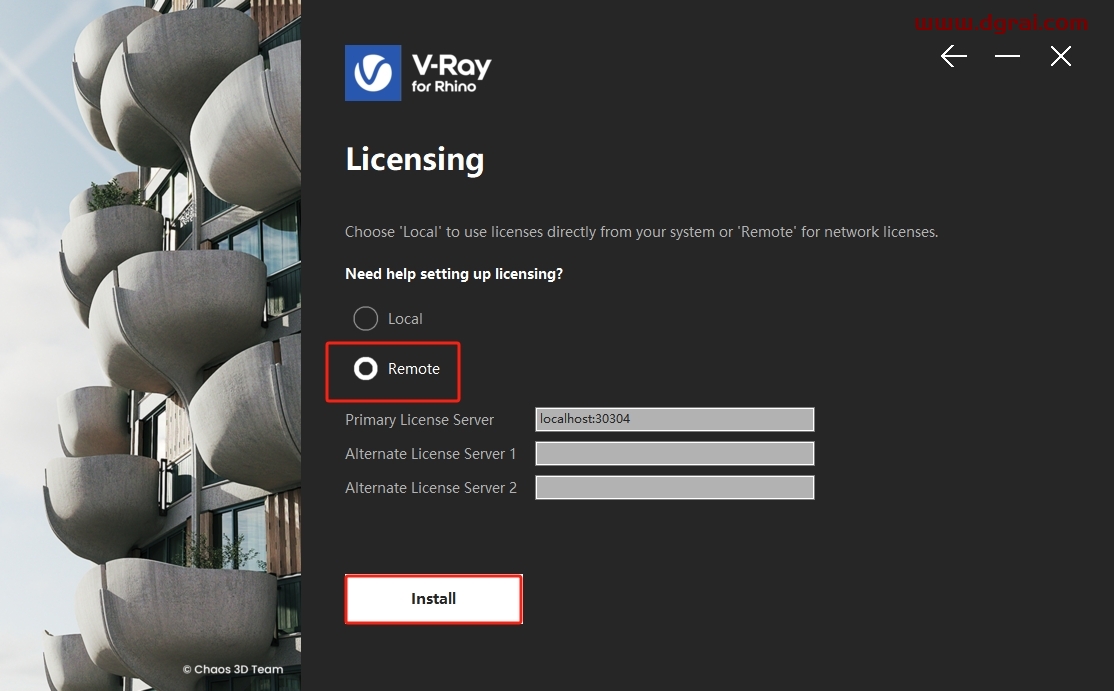 VRay 7.00.00 for Rhino 7-8下载与安装教程