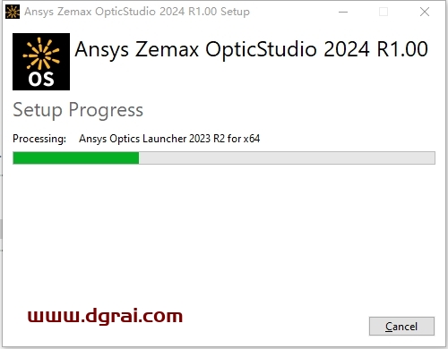 ANSYS Zemax OpticStudio 2024 R1.00中文版下载与安装教程