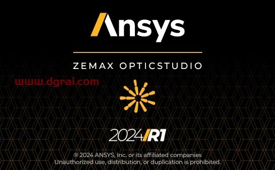 ANSYS Zemax OpticStudio 2024 R1.00中文版下载与安装教程