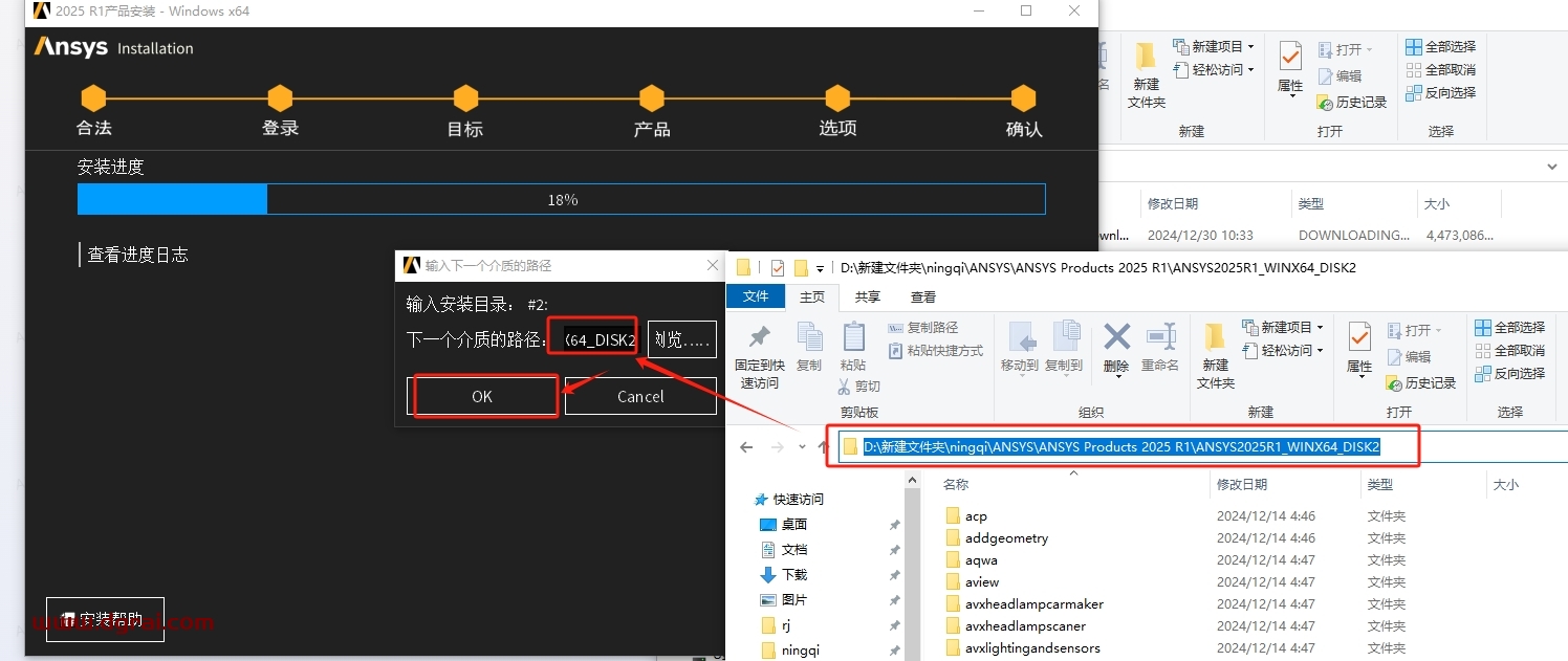 Ansys Products 2025 R1安装包下载与安装教程