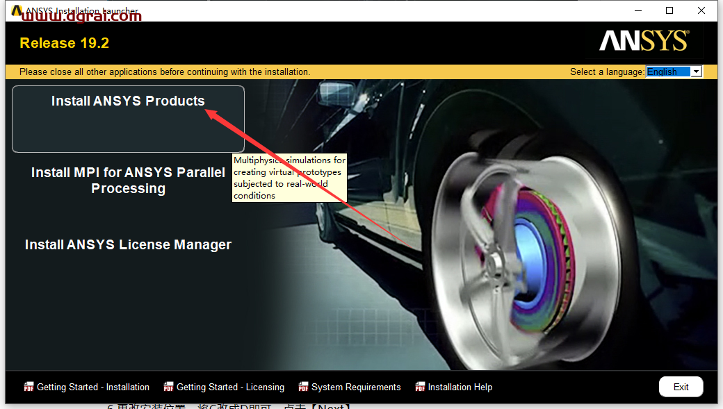 ANSYS Products 19 免费下载地址与安装教程