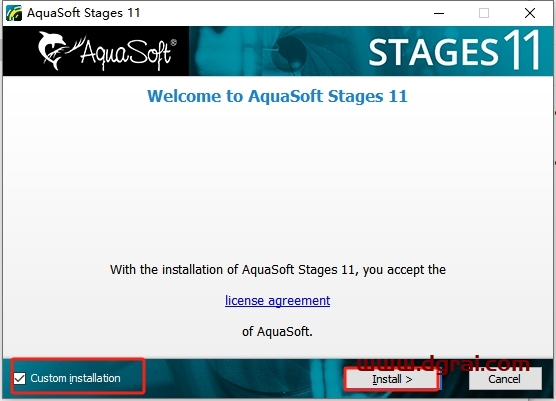 AquaSoft Stages 11.8.05下载地址与安装教程