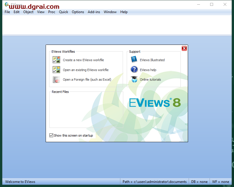 Eviews 8.0简体中文版下载与安装教程