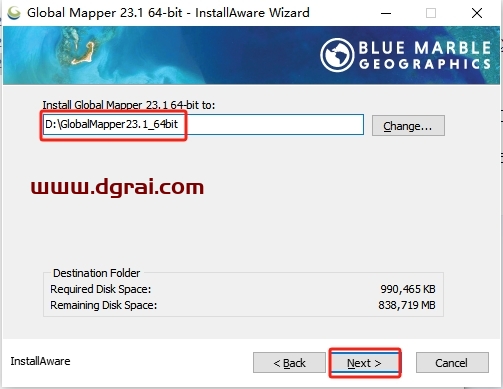 Global Mapper Pro 23.1安装包下载与安装教程